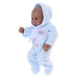 Maxbell 28cm Lifelike Vinyl Boy Baby Doll Costumed Newborn Girl Kid Learning Toy