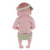 Maxbell 27cm Lifelike Vinyl Boy Baby Doll Costumed Newborn Girl Kid Learning Toy #2
