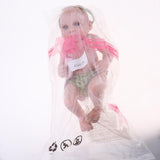 Maxbell 27cm Lifelike Vinyl Boy Baby Doll Costumed Newborn Girl Kid Learning Toy #2