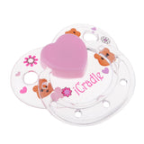 Maxbell 3 Pieces Cute Simulation Magnetic Pacifier Models For Newborn Baby Supplies