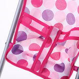 Maxbell Dollhouse Pink Simulation Trolley Toddler Chair Toy Furniture Room Items