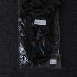 Maxbell Fashion Black PU Leather Trench Coat Top for 1/3 BJD Doll Accs Casual Outfit