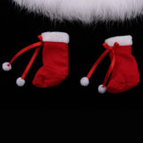 Maxbell Doll Christmas Outfit Plush Dress Shoes Suit for 12" Blythe Dolls Clothes #2