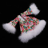 Maxbell Doll Christmas Outfit Plush Dress Shoes Suit for 12" Blythe Dolls Clothes #2