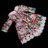 Maxbell Doll Christmas Outfit Cape Coat Dress Boots Suit for 12" Blythe Doll Clothes