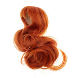Maxbell Fashion Dolls Wigs DIY Curly Wig Hairpiece For 1/4 Xinyan Dolls Carroty