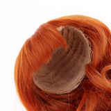 Maxbell Fashion Dolls Wigs DIY Curly Wig Hairpiece For 1/4 Xinyan Dolls Carroty