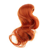 Maxbell Fashion Dolls Wigs DIY Curly Wig Hairpiece For 1/4 Xinyan Dolls Carroty