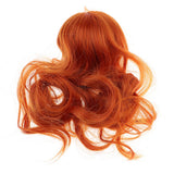 Maxbell Fashion Dolls Wigs DIY Curly Wig Hairpiece For 1/4 Xinyan Dolls Carroty