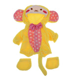 Maxbell Cartoon Monkey Jumpsuit Socks for Mellchan Baby Doll Clothes Accessory Pink