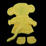 Maxbell Cartoon Monkey Jumpsuit Socks for Mellchan Baby Doll Clothes Accessory Pink