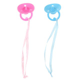 Maxbell 8 Pieces Infant Baby Doll Plastic Pacifier for   Doll Nursery Room