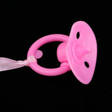Maxbell 8 Pieces Infant Baby Doll Plastic Pacifier for   Doll Nursery Room