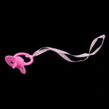 Maxbell 8 Pieces Infant Baby Doll Plastic Pacifier for   Doll Nursery Room