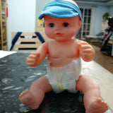 Maxbell Blue Baby Doll Diapers Set Reusable Nappy Pants for 18'' American Doll