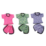 Maxbell Trendy Shirt Pants Suit Sports Clothes for 18" Doll Pink - Aladdin Shoppers