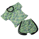 Maxbell Trendy Shirt Pants Suit Sports Clothes for 18" Doll Geen - Aladdin Shoppers