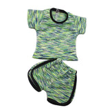 Maxbell Trendy Shirt Pants Suit Sports Clothes for 18" Doll Geen - Aladdin Shoppers