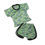 Maxbell Trendy Shirt Pants Suit Sports Clothes for 18" Doll Geen - Aladdin Shoppers