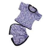Maxbell Trendy Shirt Pants Suit Sports Clothes for 18" Doll Dark Blue - Aladdin Shoppers