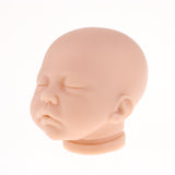 Maxbell Lifelike Soft Silicone 20inch Reborn Kits Sleeping Baby Doll Blank Head Limb Mold DIY Accessories - Aladdin Shoppers