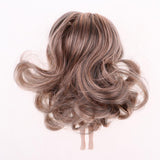 Maxbell Set of Making Parts Makeup Faceplate Doll Body And Curly Wig For Mini Blythe