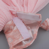 Maxbell Fashion Strapless Wedding Dress Princess Skirt for 1/6 Doll Accs Pink