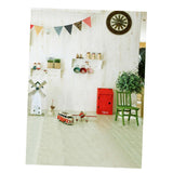 Maxbell Digital Cloth Photography Backcloth Dollhouse Scene Accessories 60 x 120cm