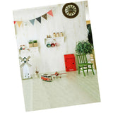 Maxbell Digital Cloth Photography Backcloth Dollhouse Scene Accessories 60 x 120cm