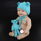 Maxbell 50cm Real Life Newborn Baby Boy Doll Vinyl Infant Nursery Practice Toy Gift