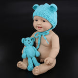 Maxbell 50cm Real Life Newborn Baby Boy Doll Vinyl Infant Nursery Practice Toy Gift