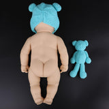 Maxbell 50cm Real Life Newborn Baby Boy Doll Vinyl Infant Nursery Practice Toy Gift