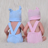 Maxbell 26cm Soft Silicone Simulation Newborn Baby Doll in Pink Clothes Pregnant Learning Toy - Aladdin Shoppers