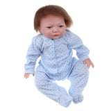 Maxbell Real Life 18inch Reborn Doll Kits Vinyl Newborn Baby Doll with Rooting Hair, Clothes, Magnetic Pacifier, Nursing Bottle - Aladdin Shoppers