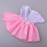 Maxbell Handmade Fashion Dress Clothes Accessories for 16'' Salon Dolls Accs Pink