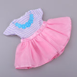 Maxbell Handmade Fashion Dress Clothes Accessories for 16'' Salon Dolls Accs Pink