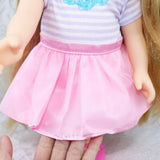 Maxbell Handmade Fashion Dress Clothes Accessories for 16'' Salon Dolls Accs Pink