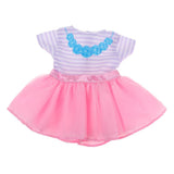 Maxbell Handmade Fashion Dress Clothes Accessories for 16'' Salon Dolls Accs Pink