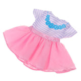 Maxbell Handmade Fashion Dress Clothes Accessories for 16'' Salon Dolls Accs Pink