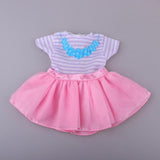 Maxbell Handmade Fashion Dress Clothes Accessories for 16'' Salon Dolls Accs Pink