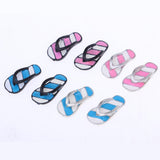 Maxbell 4 Pair Fashion Shoes Slippers Model For 1/12 Dollhouse Miniature Accessory - Aladdin Shoppers