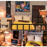 Maxbell 1:24 DIY Miniature Dollhouse Dolls House Kids Toy Gift - September Forest