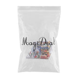 Maxbell 1:24 DIY Miniature Dollhouse Dolls House Kids Toy Gift - Blue Christmas