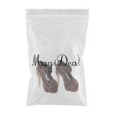 Maxbell 1/3 Doll Leopard High Heels For SD16 Girl Dolls Accessories Doll High Heels -Coffee Color - Aladdin Shoppers