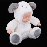 Maxbell Children Christmas Gift - Real Touch Vinyl 10inch Reborn Kit Newborn Baby Doll – Plush Constellation Doll - White Aries - Aladdin Shoppers