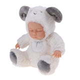 Maxbell Children Christmas Gift - Real Touch Vinyl 10inch Reborn Kit Newborn Baby Doll – Plush Constellation Doll - White Aries - Aladdin Shoppers