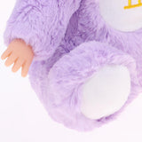 Maxbell Children Christmas Gift - Real Touch Vinyl 10inch Reborn Kit Newborn Baby Doll – Plush Constellation Doll - Purple Gemini - Aladdin Shoppers