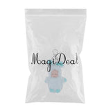 Maxbell Fluffy Key Ring Keychain Sleeping Doll Bag Car Hanging Ornament Pendant Xmas Gift -Blue - Aladdin Shoppers