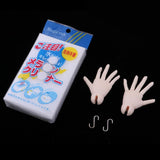 Maxbell 1/4 Doll Jointed Hands For BJD JID MSD Dolls Body Accessories Normal Skin - Aladdin Shoppers