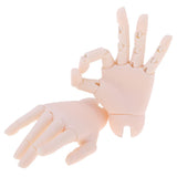 Maxbell 1/4 Doll Jointed Hands For BJD JID MSD Dolls Body Accessories Normal Skin - Aladdin Shoppers
